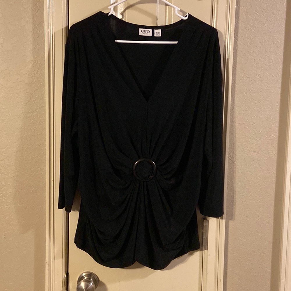 Black dress shirt